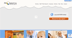 Desktop Screenshot of pmpediatrics.org